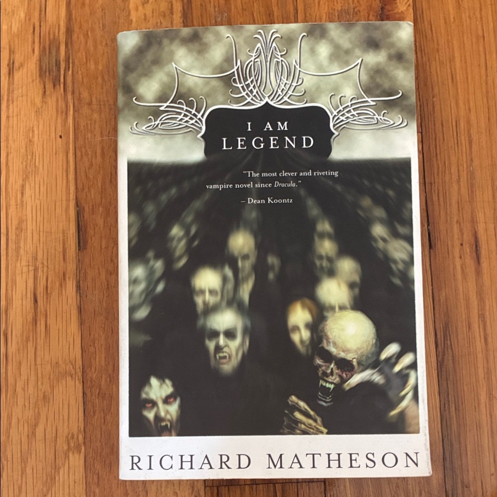 I Am Legend Book by Richard Matheson